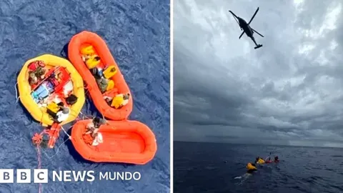Milagroso rescate en el Atlántico: 11 sobrevivientes tras un accidente aéreo