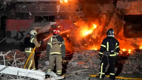 Ataque ruso en Poltava deja cinco muertos