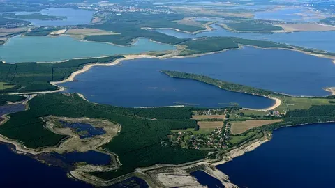 Alemania transforma antiguas minas en el mayor paisaje lacustre de Europa en Lusacia