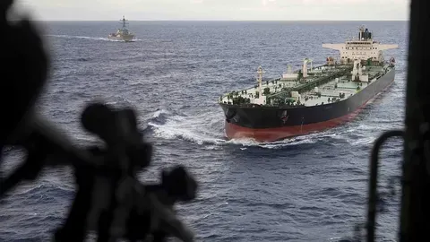 EE.UU. intercepta un petrolero sancionado en el océano Índico