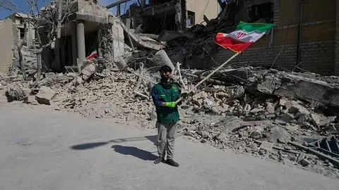 Destrucción en Teherán tras nuevos ataques israelíes