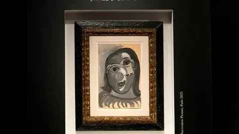 Un parisino de 58 años gana un Picasso en una lotería benéfica