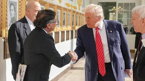 Reunión entre Gustavo Petro y Donald Trump en la Casa Blanca
