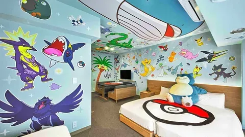 Una cadena hotelera en Japón amplía sus habitaciones de Pokémon