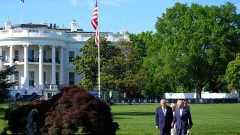 Los Trump reciben al rey Carlos III y a la reina Camila