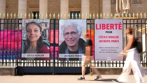 Cécile Kohler y Jacques Paris: Liberados Tras Años de Detención en Irán