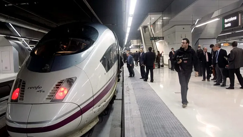 Reanudación del tren de alta velocidad entre Madrid y Málaga