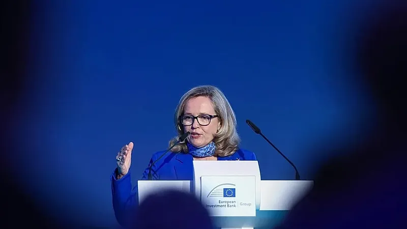 Nadia Calviño habla de la independencia de Europa tras la guerra en Irán