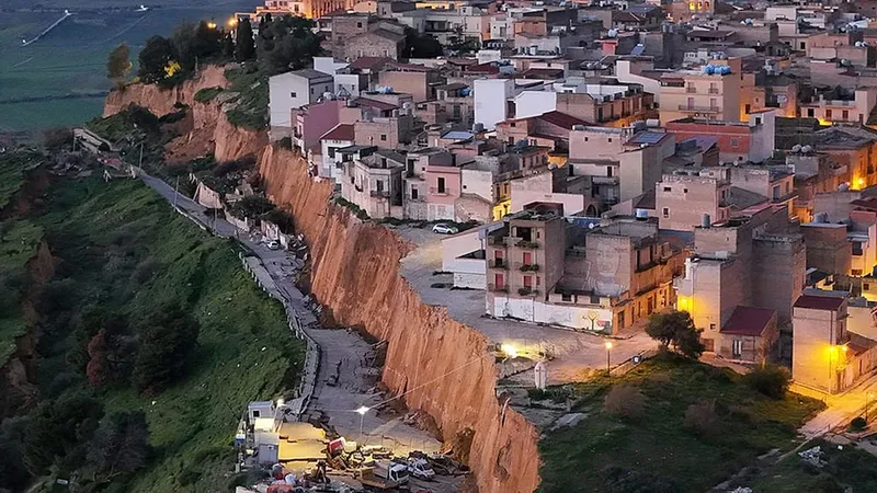 Italia solicita ayuda para Niscemi tras deslizamiento de tierra