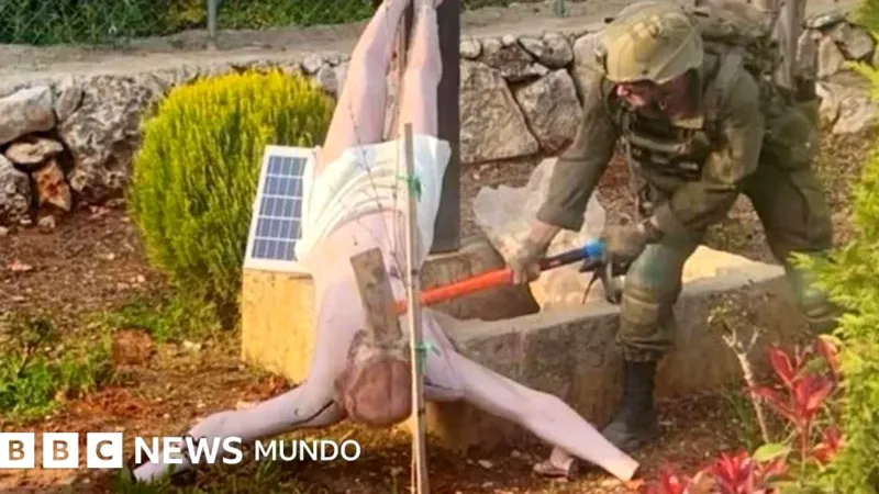 Indignación por la Destrucción de un Ícono Religioso en Líbano