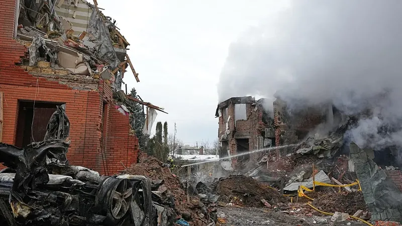 Ataques Rusos Afectan a Kiev y a la Energía en Ucrania