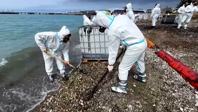 Impacto de los Ataques Aéreos en Tuapse: Una Crónica de Desastre Ambiental