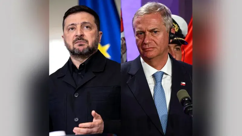 Zelenski propone un acuerdo de seguridad con Chile