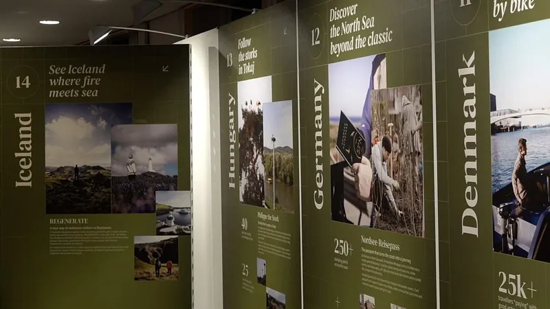 Exposición sobre proyectos de turismo sostenible en el Parlamento Europeo