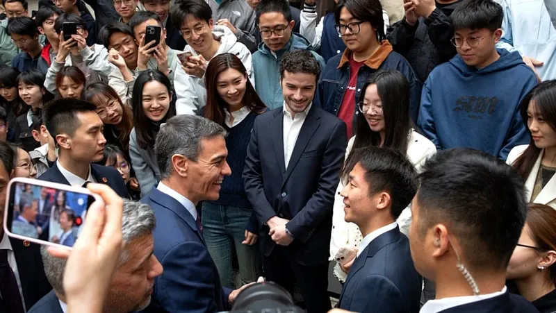 España busca estrechar lazos con China en plena tensión global