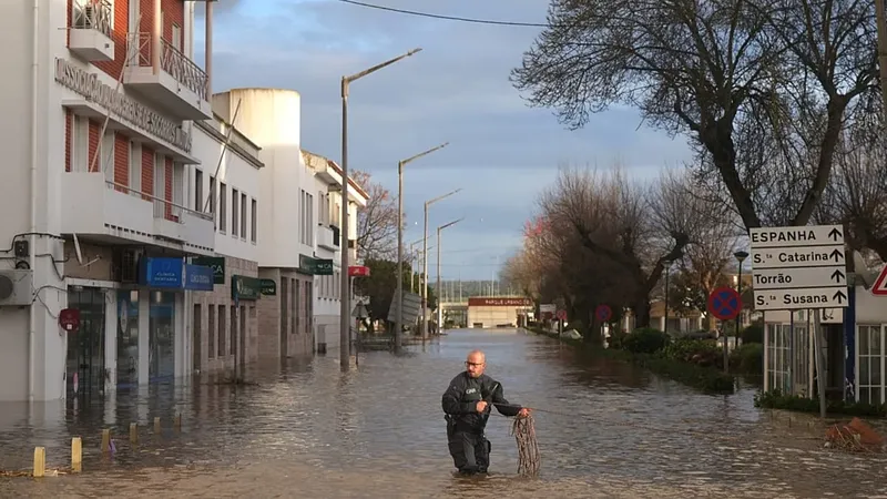 El cambio climático y las lluvias en Europa