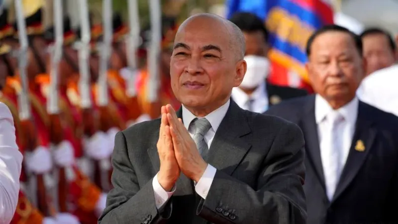 El rey de Camboya es diagnosticado con cáncer de próstata