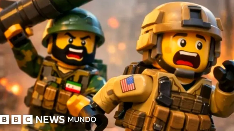 La Propaganda Irani y el Uso de Videos de Lego Generados por IA