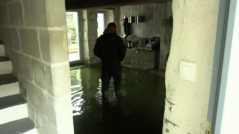 Inundaciones en Francia por la tormenta Pedro