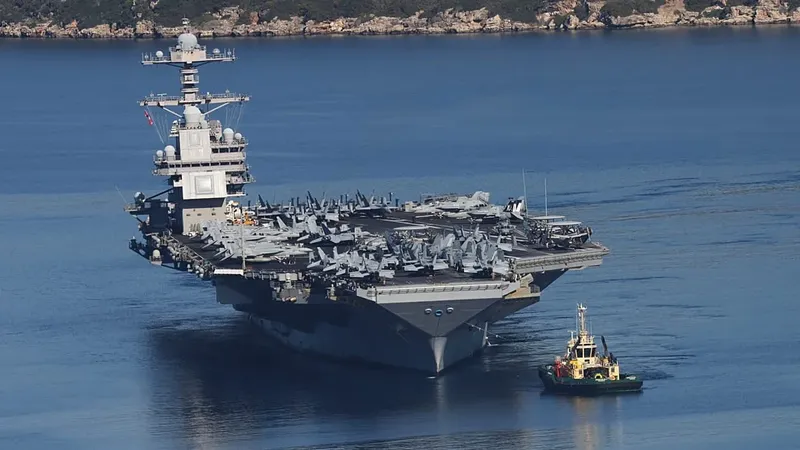 El USS Gerald R. Ford se dirige a Israel y Irán
