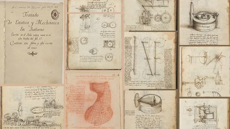 Los Códices Madrid: el tesoro de Leonardo da Vinci en España