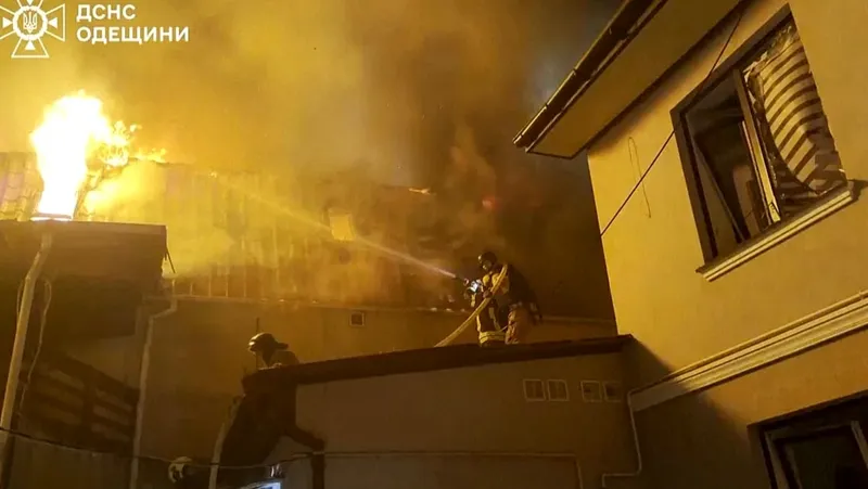 Ataque en Odesa, Ucrania