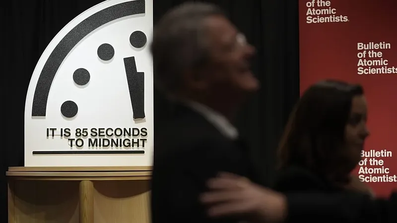 El Reloj del Apocalipsis y la lucha contra el cambio climático