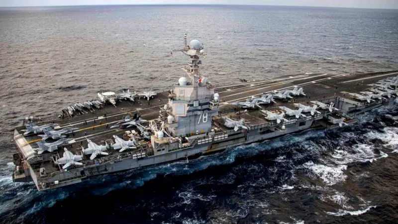 El portaaviones Gerald Ford vuelve a casa