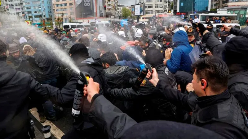 1 de mayo en Turquía: Al menos 370 detenidos