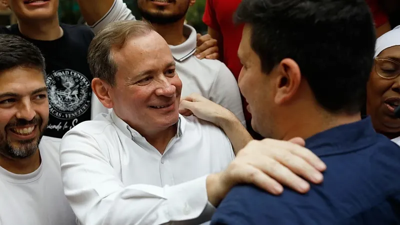 Juan Pablo Guanipa, secuestrado en Venezuela justo después de ser liberado