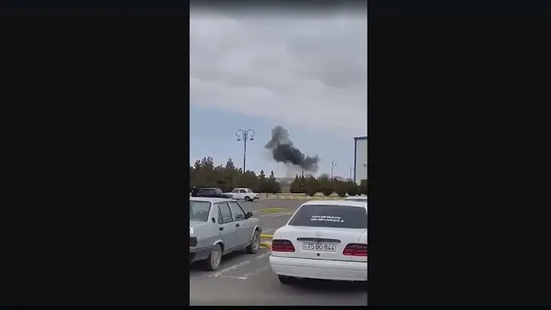 Ataque de Dron en el Aeropuerto de Najicheván