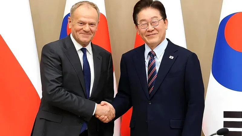 Polonia y Corea del Sur establecen una alianza defensiva de 39.600 millones de euros