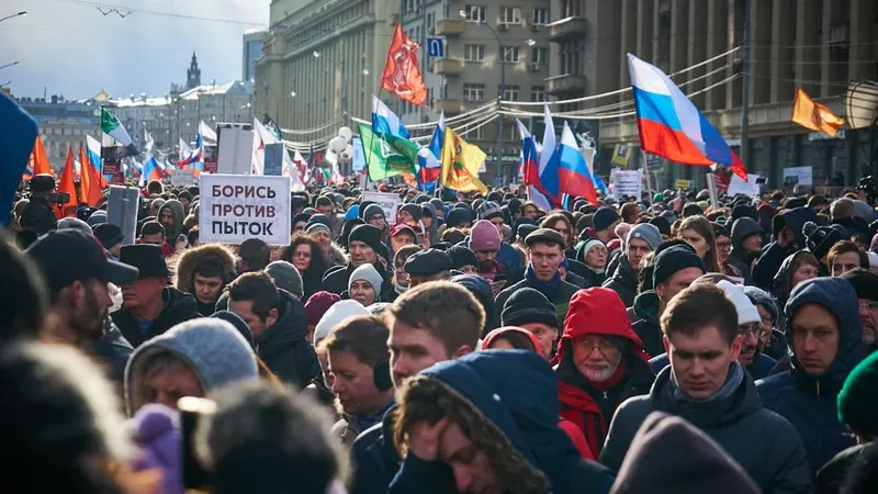 Rusia sofoca protestas por la libertad en internet con detenciones y cercos policiales