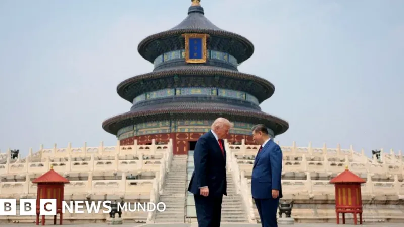 Tres lugares simbólicos en la visita de Trump a China