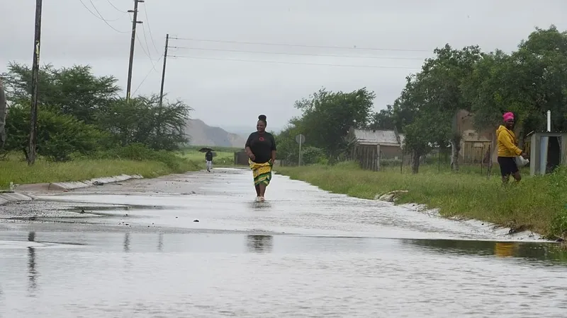 El cambio climático y las inundaciones en África