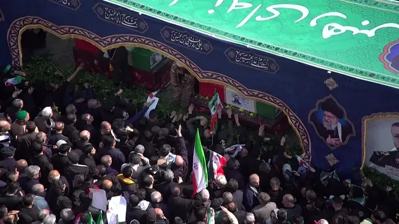 Funeral en Irán por Ali Larijani y otros altos cargos