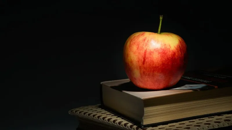 Una manzana al día: un hallazgo sobre la salud mental infantil